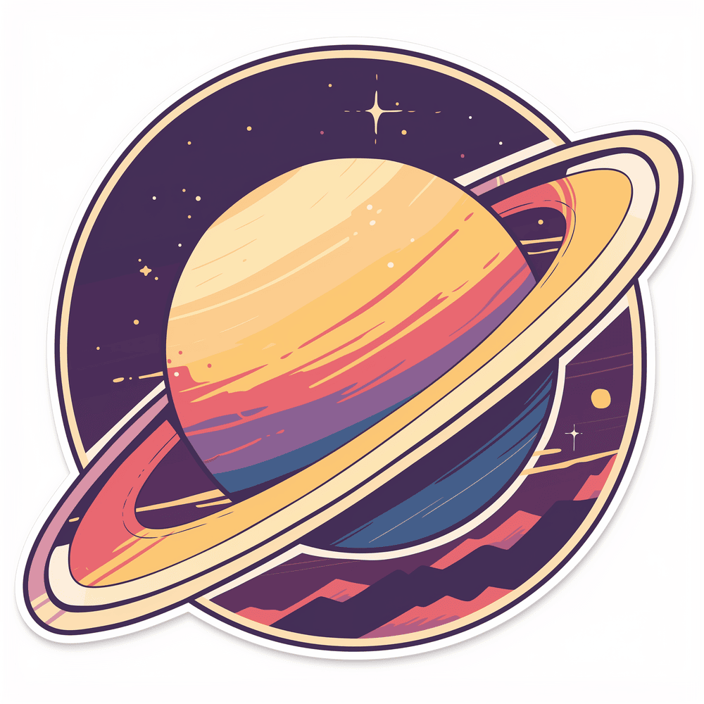 穿越星环的奇幻之旅:土星的迷人色彩 1