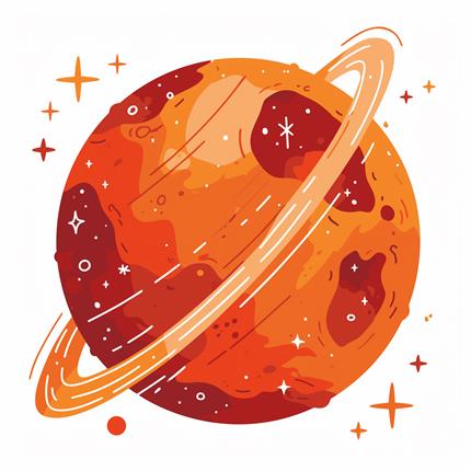 星际探秘：土星环的炽热风暴
