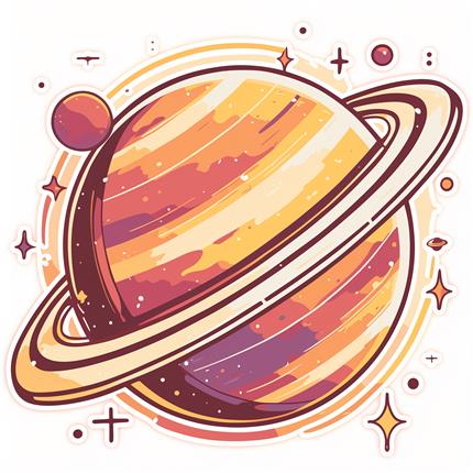 土星探秘：环绕巨星的浪漫遨游