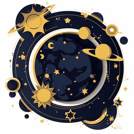日月星辉：解锁银河深处的黄金密码
