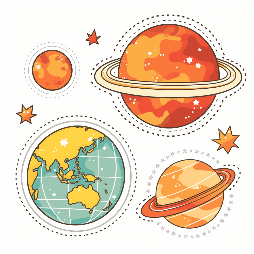 星环漫步：穿越宇宙的色彩之旅 1