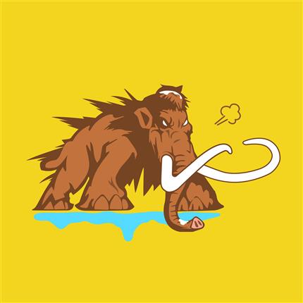 自然展厅-猛犸象图形