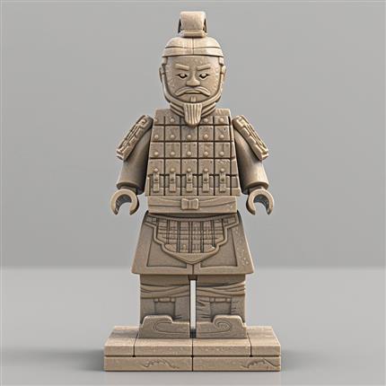 秦俑乐高战士-让孩子们玩转历史