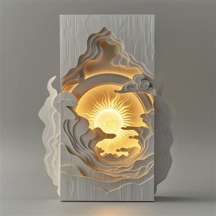 星际奇幻！星际光影雕刻灯-点亮你的宇宙幻想！