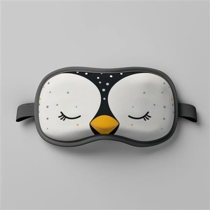 舒适航行！企鹅梦乡眼罩-为你的睡眠增添航海梦境！
