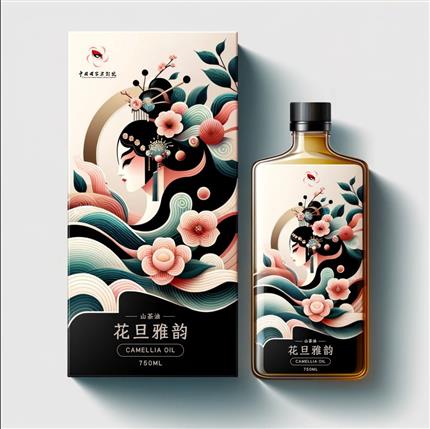 花旦雅韵-中国京剧艺术基金会文创山茶油-艺术与健康的完美结合