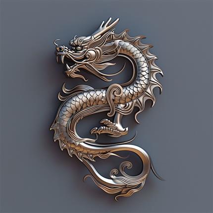 霸气尽显！云腾九霄龙纹饰-河北博物院文创的力量象征！