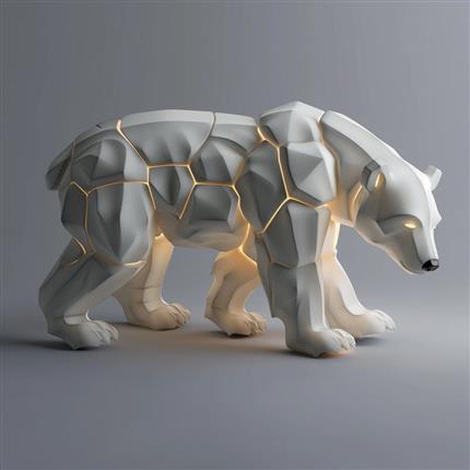 冰雪之光！极地光影灯-为你的空间增添神秘魅力！