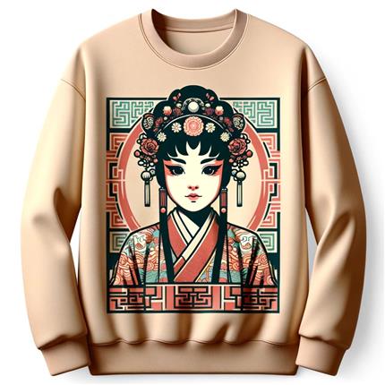 京韵华彩！花旦卫衣 - 穿出传统之美