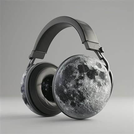月球之音耳机-上海科技馆行星主题酷炫耳机，聆听来自宇宙的声音！