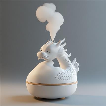 龙息润天-苏州博物馆文创加湿器，让您的空间弥漫东方神韵！