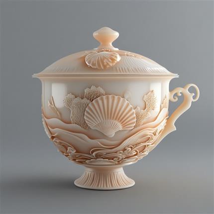 贝韵海风雅盖碗-博物馆级别的饮茶艺术品，唤醒你的优雅生活