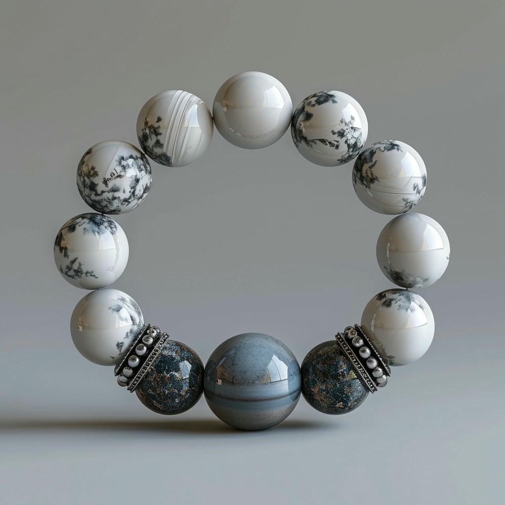探索宇宙,宁静禅意——宇宙禅意手串,让星空环绕腕间! 1