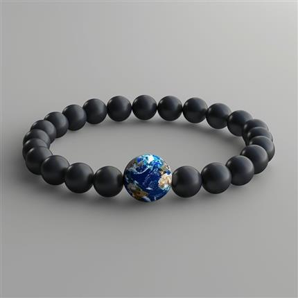 星际之心禅意佛珠手串-将宇宙的神秘与智慧佩戴在腕间！