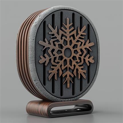 冰雪奇缘！雪花音韵立体音箱-带你进入冰雪奇境！