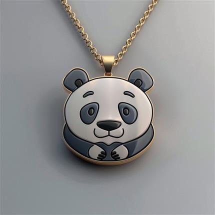萌动心弦-熊猫萌宠吊坠-彰显你的独特魅力！