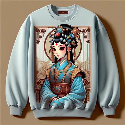 京韵雅致！花旦卫衣 - 穿出传统之美