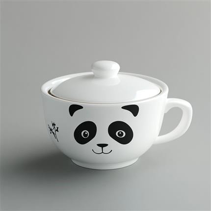 熊猫萌趣-熊猫萌趣盖碗-让每一口茶都充满童趣与欢笑！