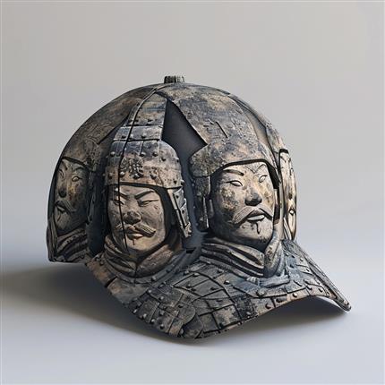 秦俑护卫帽-将历史穿戴在身上，霸气十足！