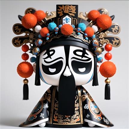 京剧萌将出击！霸王别姬项羽手办-必备经典收藏