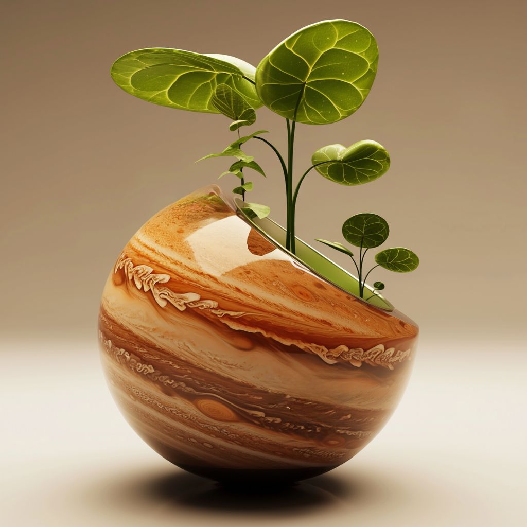 木星艺境-上海科技馆行星主题花器,点亮你的生活空间 1