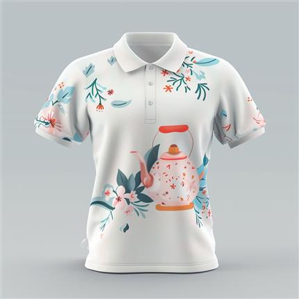 茶韵花语男士衬衫-穿上它，感受茶香与花香的完美融合！