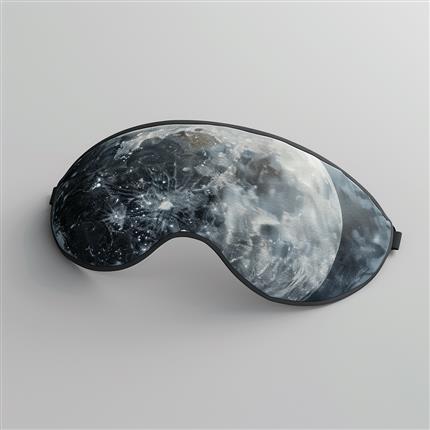 月夜之眠！让你沉浸静谧星空的月球眼罩