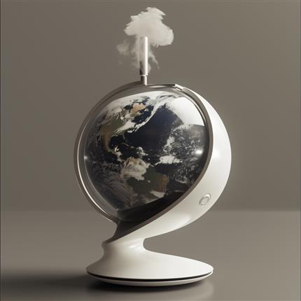 地球之息！让你感受自然湿润的地球加湿器