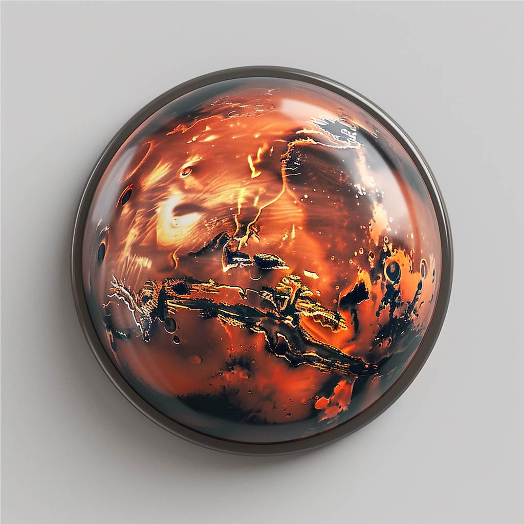 火星探秘!行星徽章带你触碰宇宙奥秘! 1