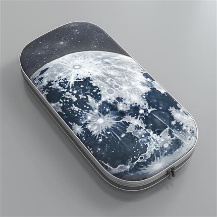 月光守护！让眼镜安睡在星空中的月球眼镜盒