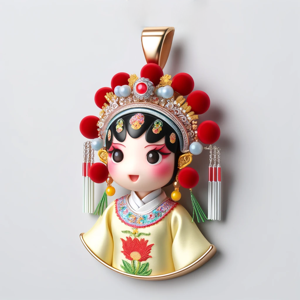 杨贵妃萌趣吊坠,演绎千年东方美人 1
