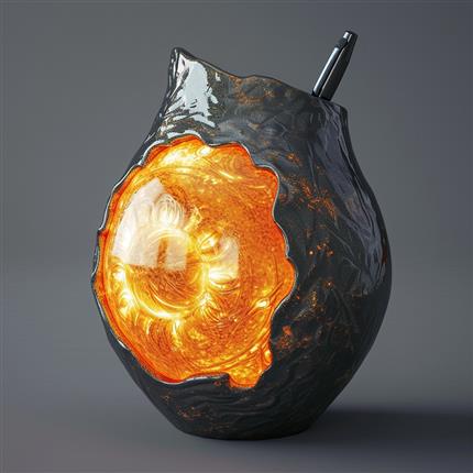 炽热星辰加持！点亮桌面的创意笔筒