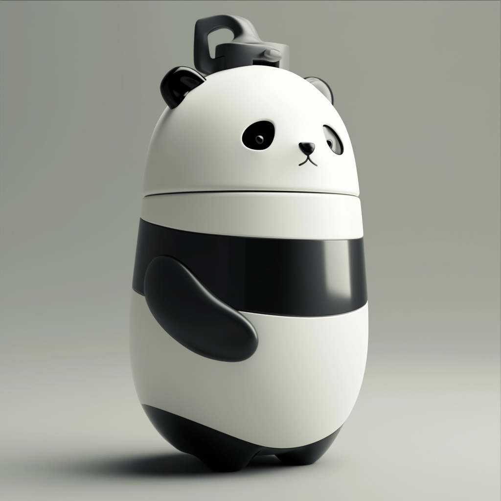 萌动随行,大熊猫保温杯陪你温暖每一刻! 1