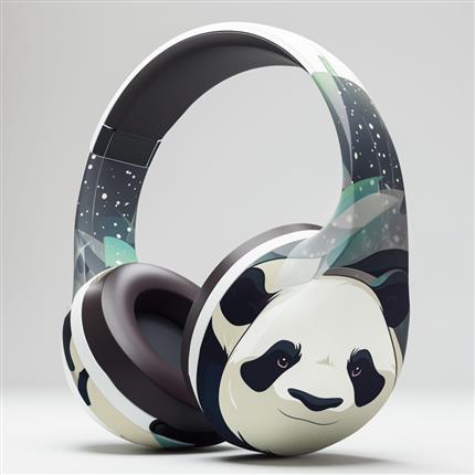 憨萌相伴，音你而来！大熊猫蓝牙耳机，享受音乐更添乐趣