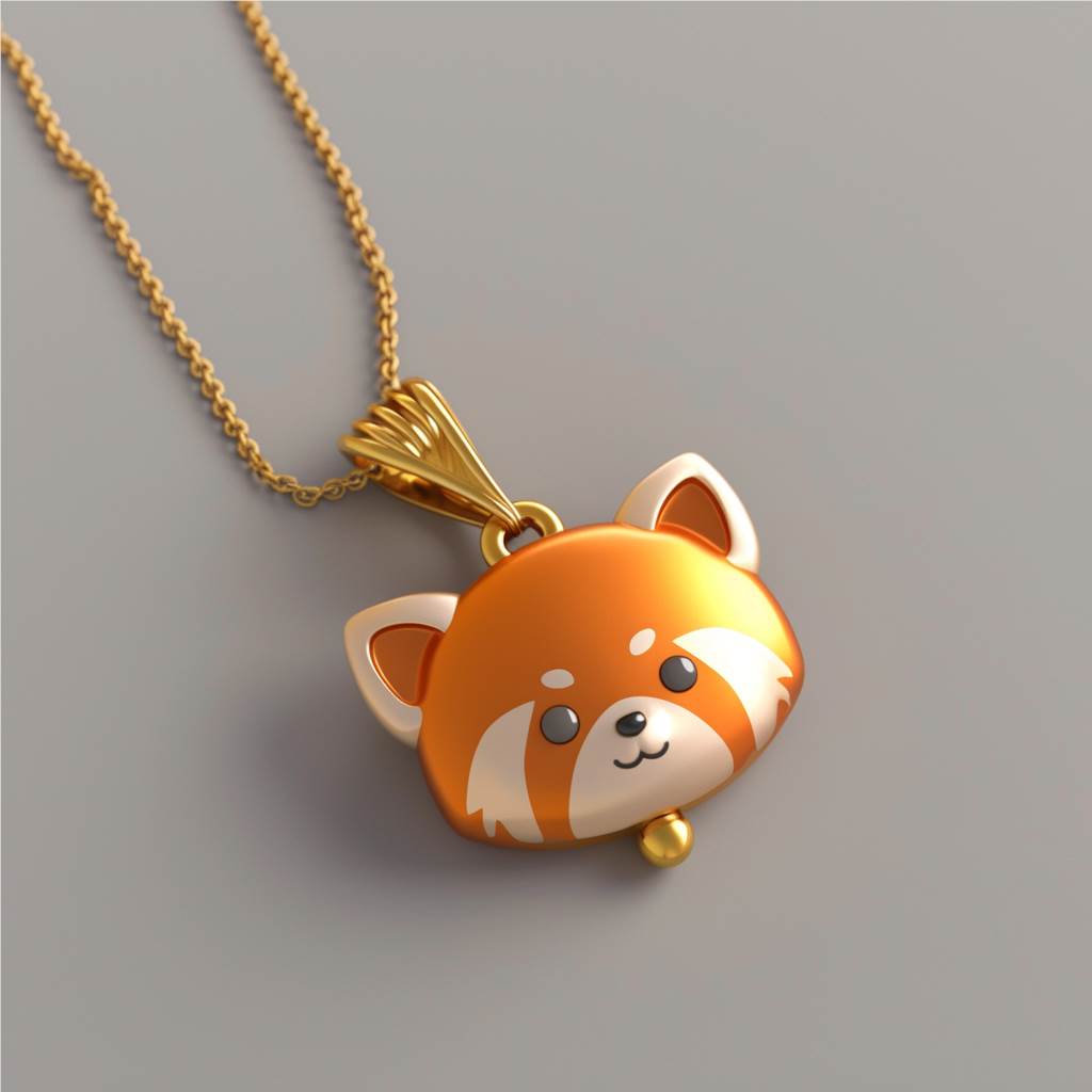 让萌趣小熊猫点亮你的时尚!精致吊坠陪你轻松出街 1