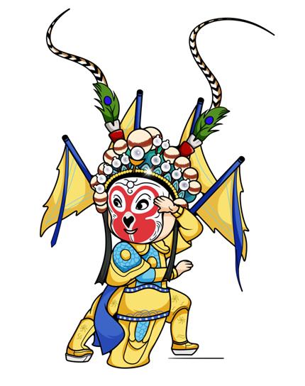 Q版齐天大圣——神话英雄的俏皮重生