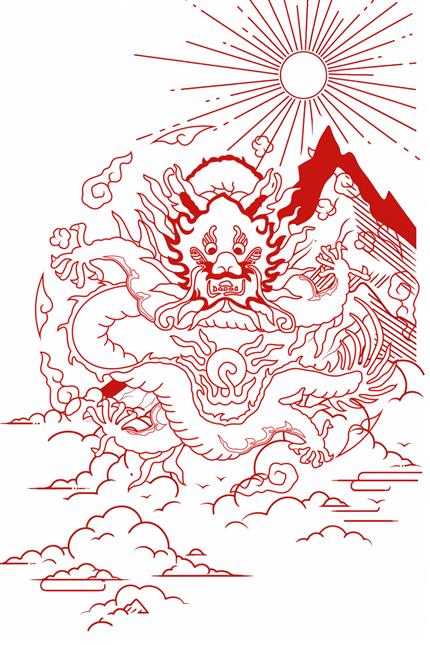 龙团纹——京剧中的皇家象征与神圣力量