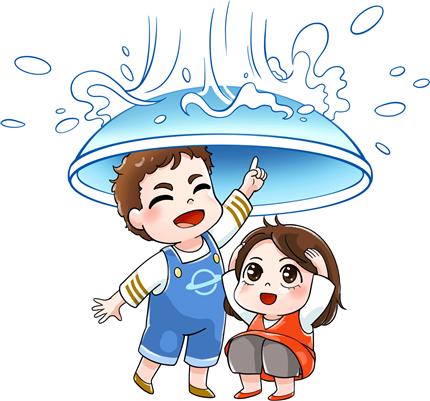 雨中躲避，厦门科技馆带你体验水的神奇世界！