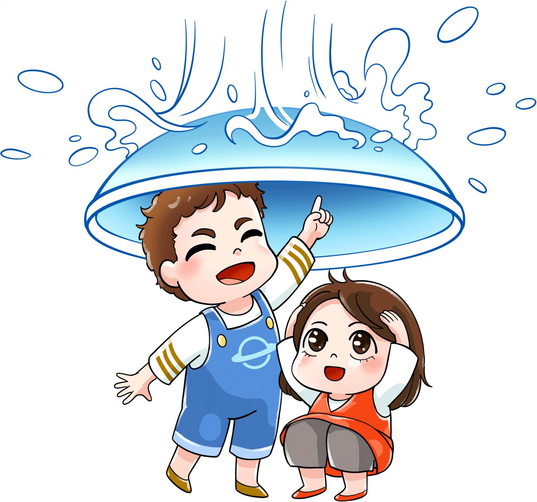 雨中躲避,厦门科技馆带你体验水的神奇世界! 1