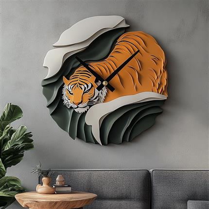 猛虎守时，艺术与实用的完美结合