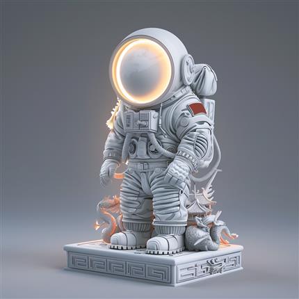太空幻想点亮夜晚