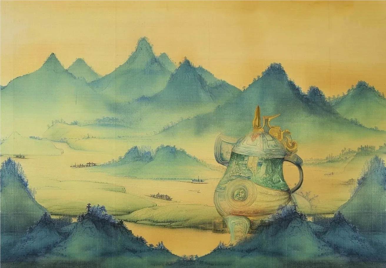 山水谧境中的千古重器——妇好鸮尊的时空对话! 1