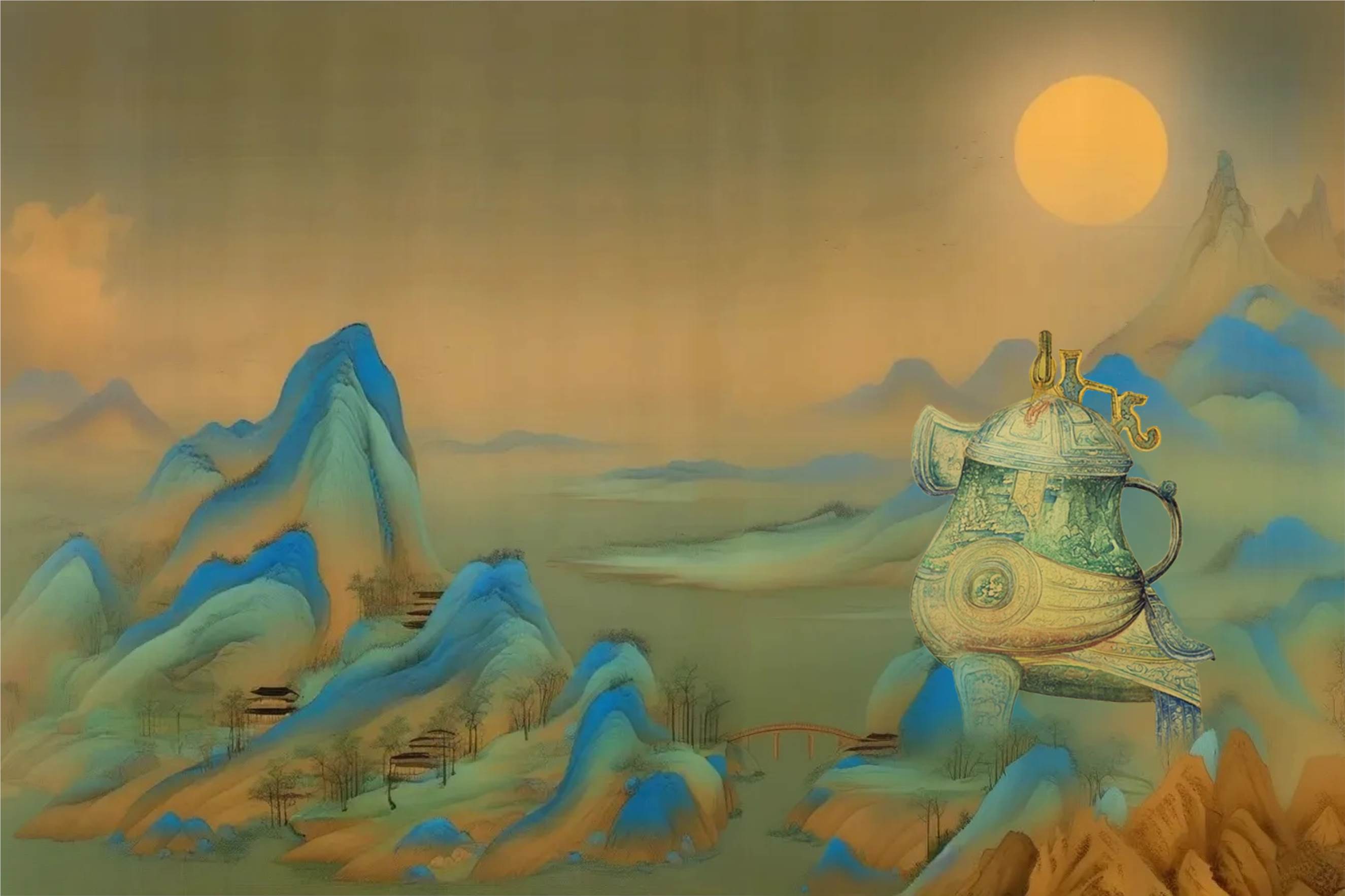 日落青山映鸮尊,商代遗珍诉千年风华 1